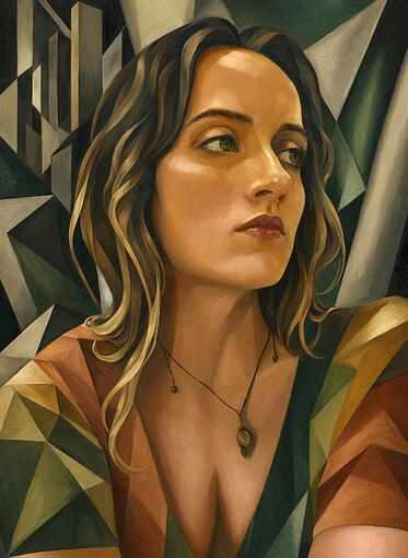 Digital Oil Portrait
